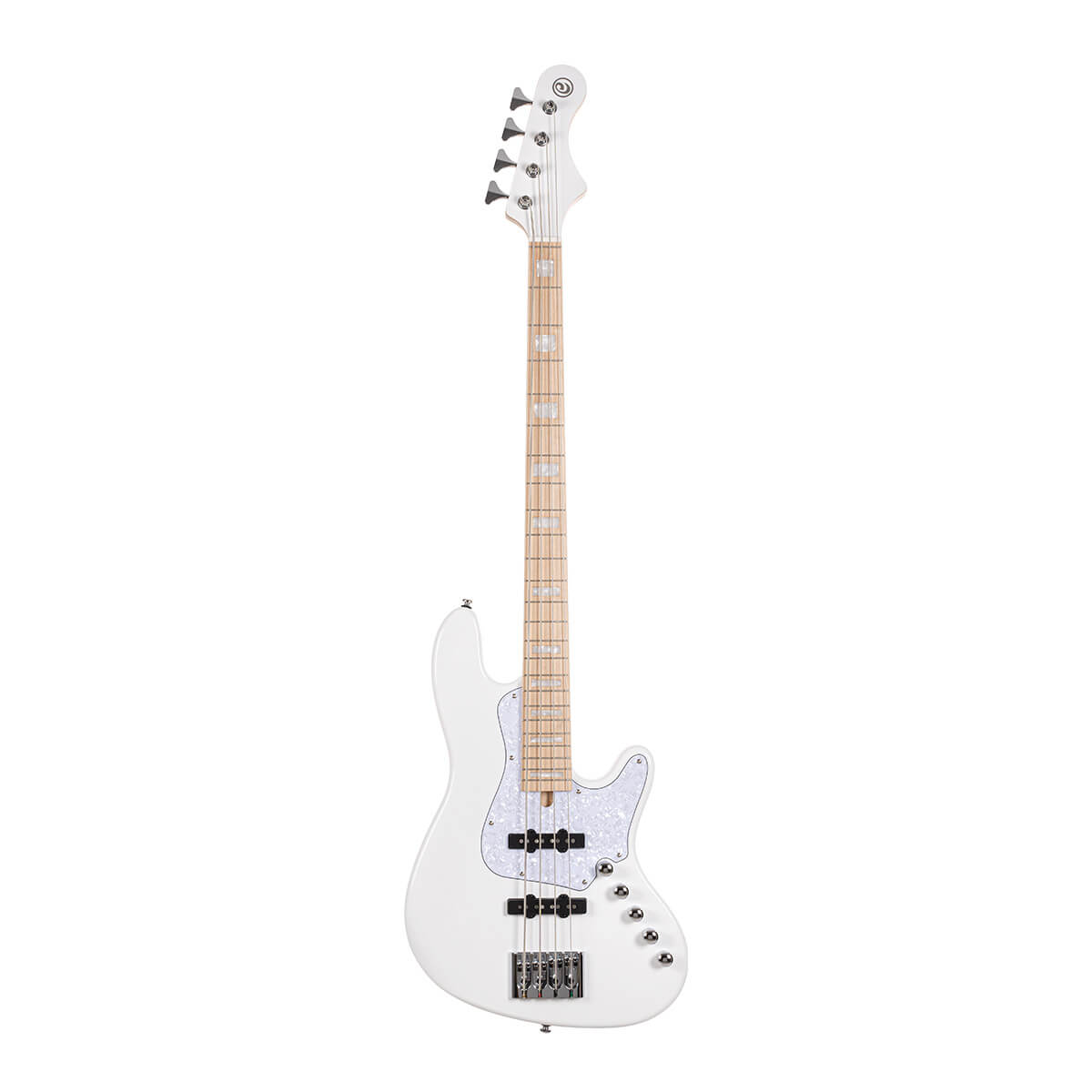 Cort NJS 4, White w/case Bass Guitar - Richards Guitars Of Stratford Upon Avon