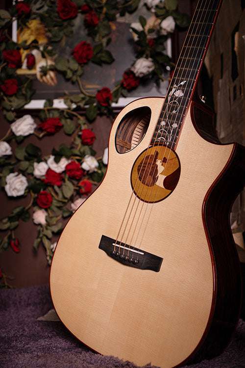 Cort Roselyn Redux Natural with Case - Richards Guitars Of Stratford Upon Avon