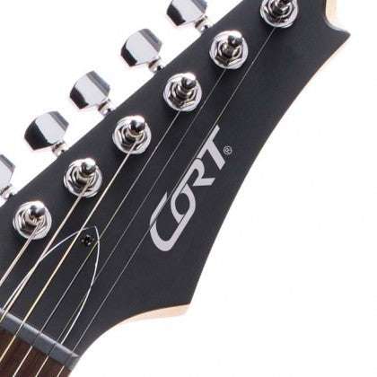 Cort X100 Open Pore Blackberry Burst - Richards Guitars Of Stratford Upon Avon