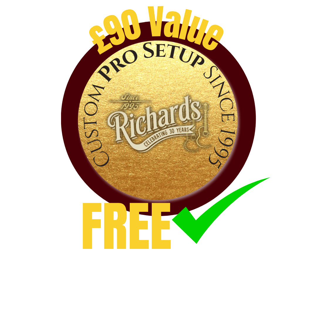Custom Pro Setup Package (Total Value £225) - Richards Guitars Of Stratford Upon Avon