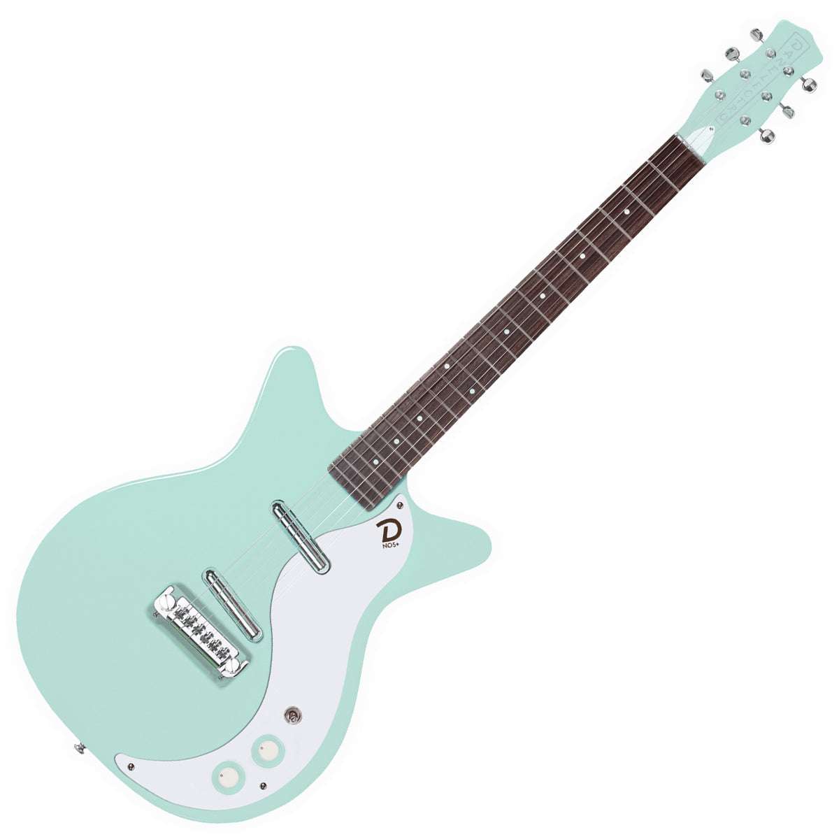 Danelectro '59M NOS+ Electric Guitar ~ Sea Foam Green - Richards Guitars Of Stratford Upon Avon
