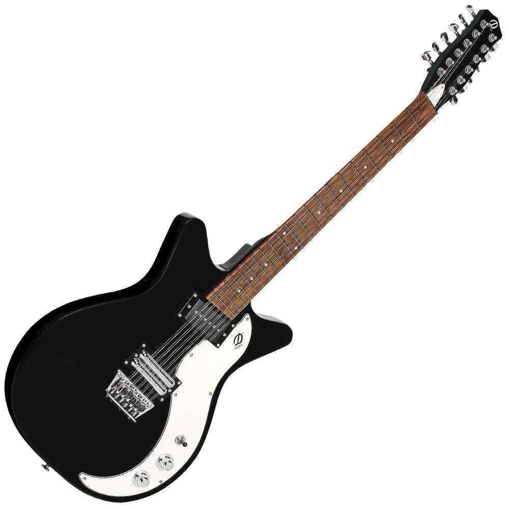 Danelectro '59X 12 String Guitar ~ Gloss Black - Richards Guitars Of Stratford Upon Avon