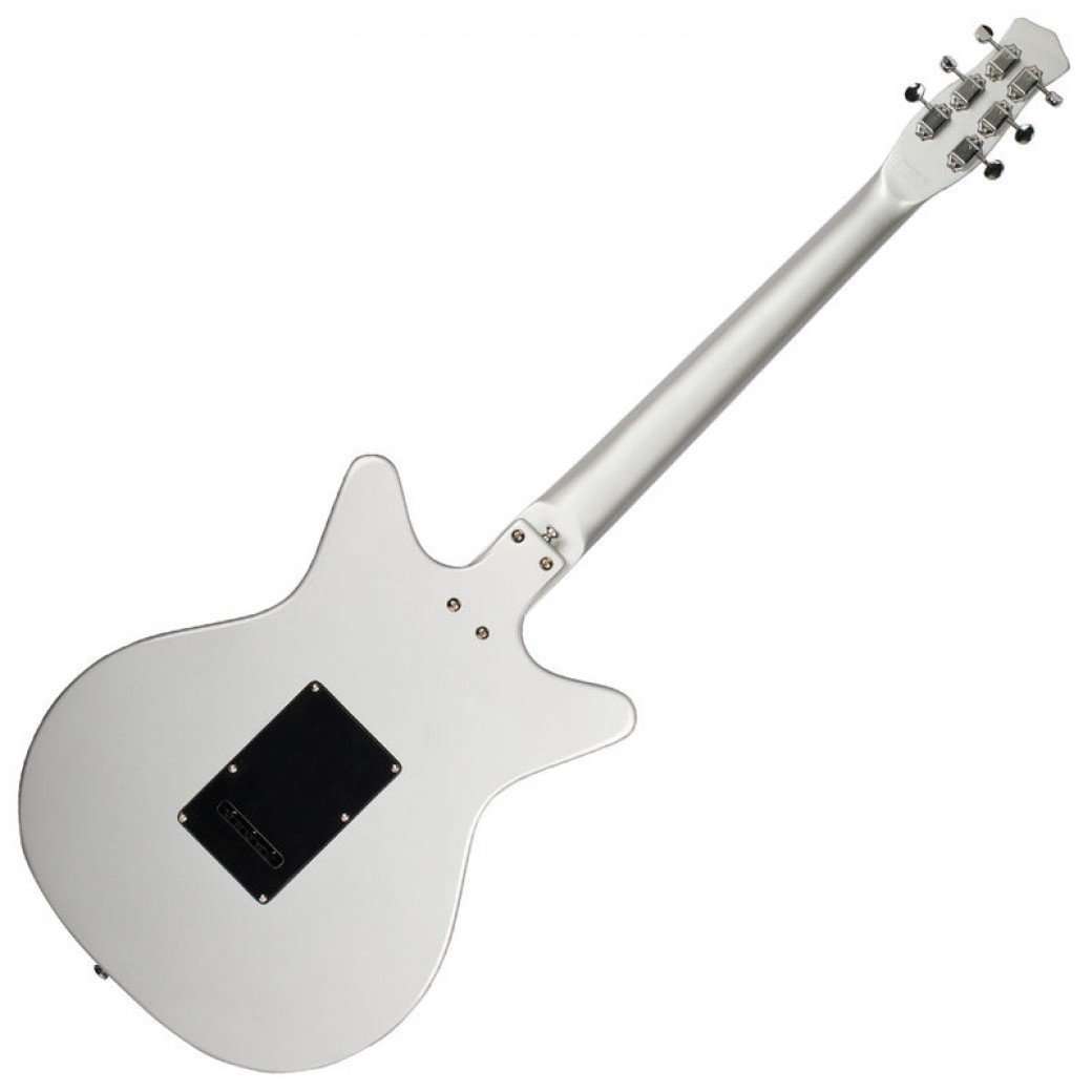 Danelectro 59XT Guitar with Vibrato ~ Silver - Richards Guitars Of Stratford Upon Avon