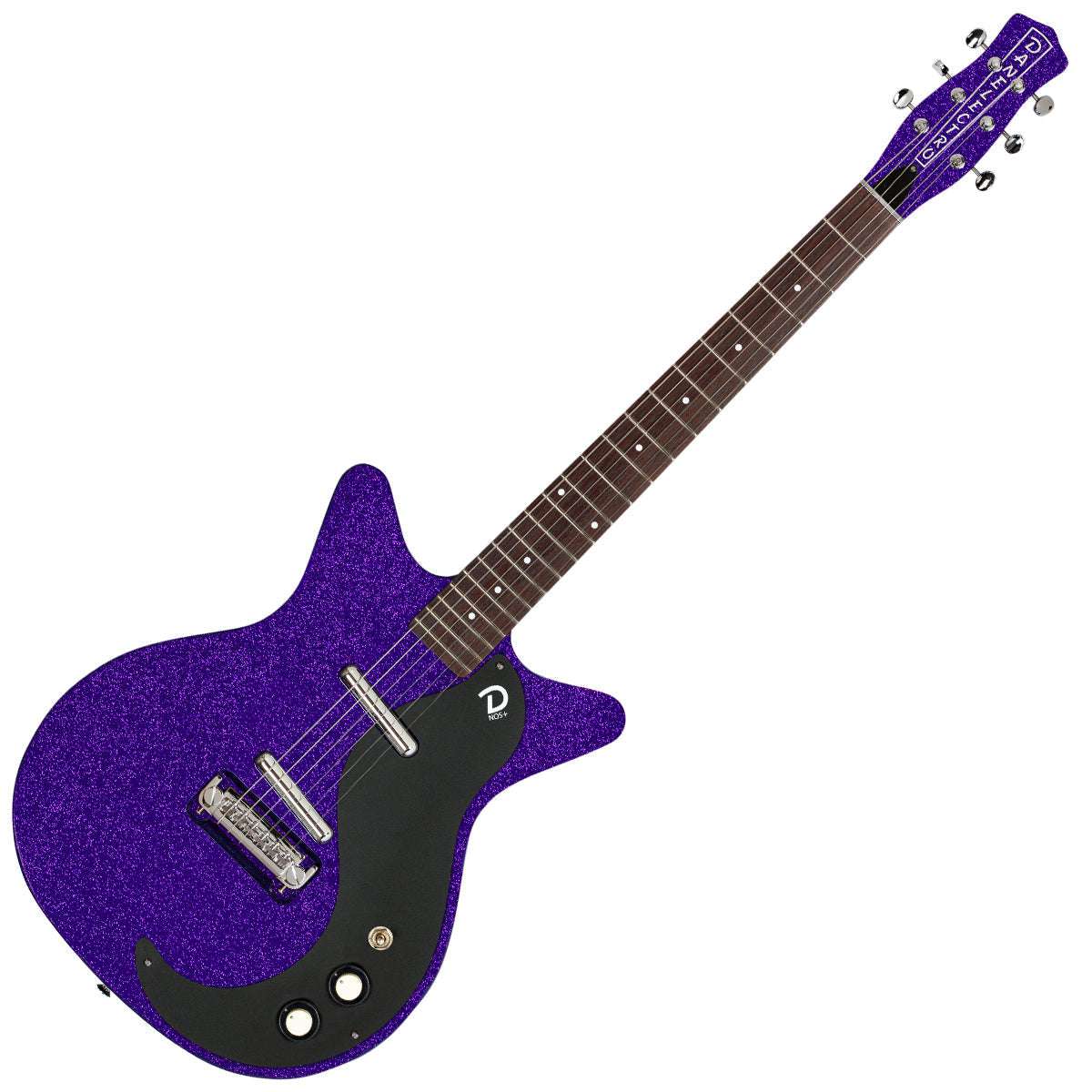 Danelectro Blackout '59M NOS+ Electric Guitar ~ Purple Metalflake - Richards Guitars Of Stratford Upon Avon