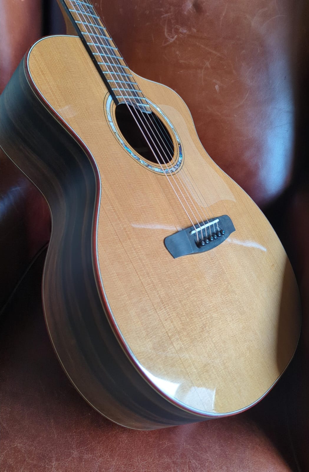 Dowina Custom Build Ebony GAC [Used] - Richards Guitars Of Stratford Upon Avon