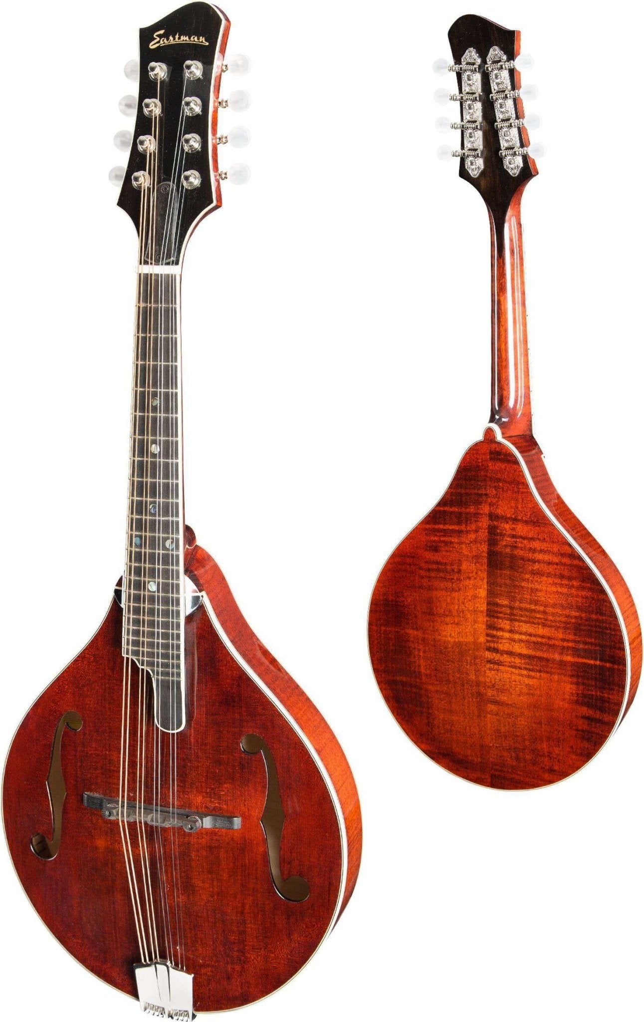 Eastman MD805 A - style F - holes Mandolin Classic (Solid Adirondack spruce top, Solid AAA Maple back and sides, w/Case) (Price inc. Custom Pro Setup Package) - Richards Guitars Of Stratford Upon Avon
