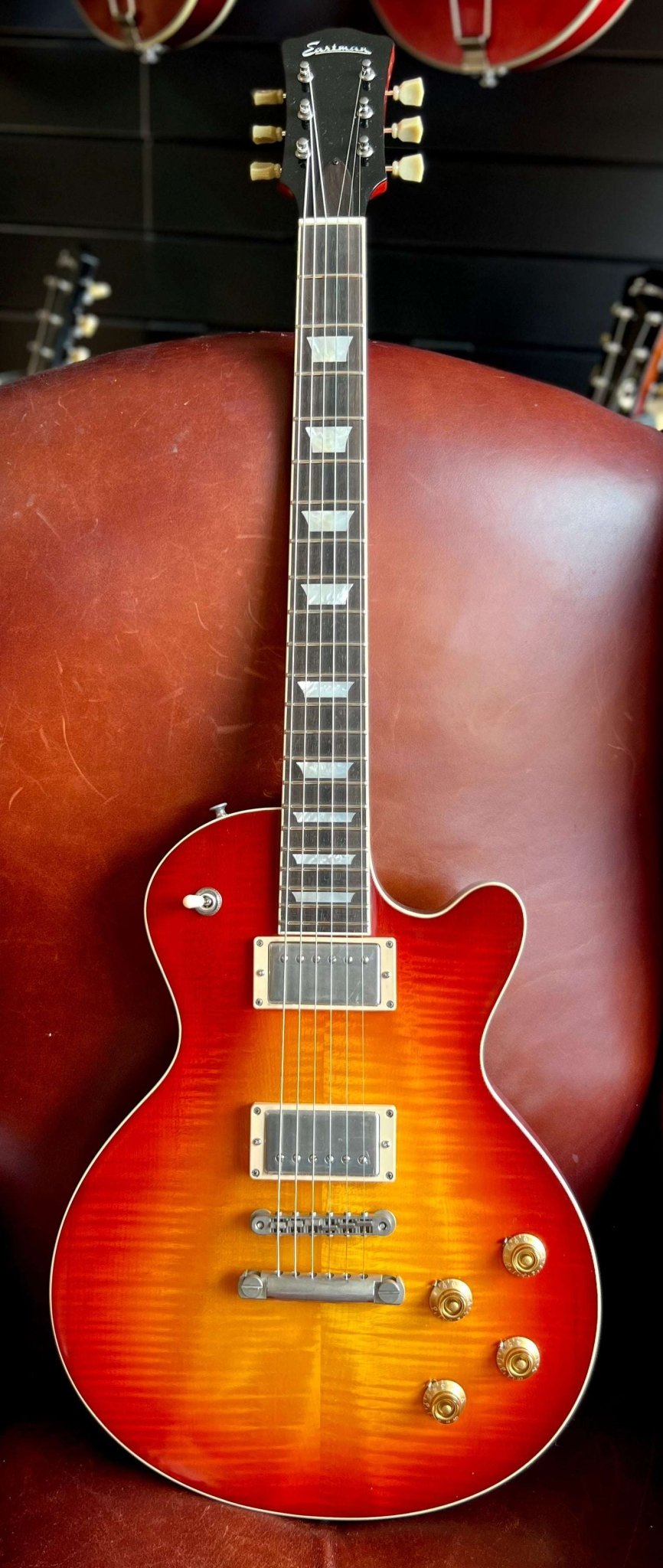 Eastman SB59/TV RB (Price inc. Custom Pro Setup Package) - Richards Guitars Of Stratford Upon Avon