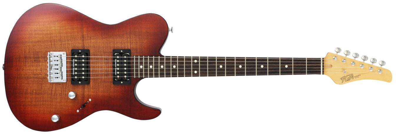 FGN J Standard Iliad JIL2EW2R, Koa Natural Burst With Gig Bag - Richards Guitars Of Stratford Upon Avon