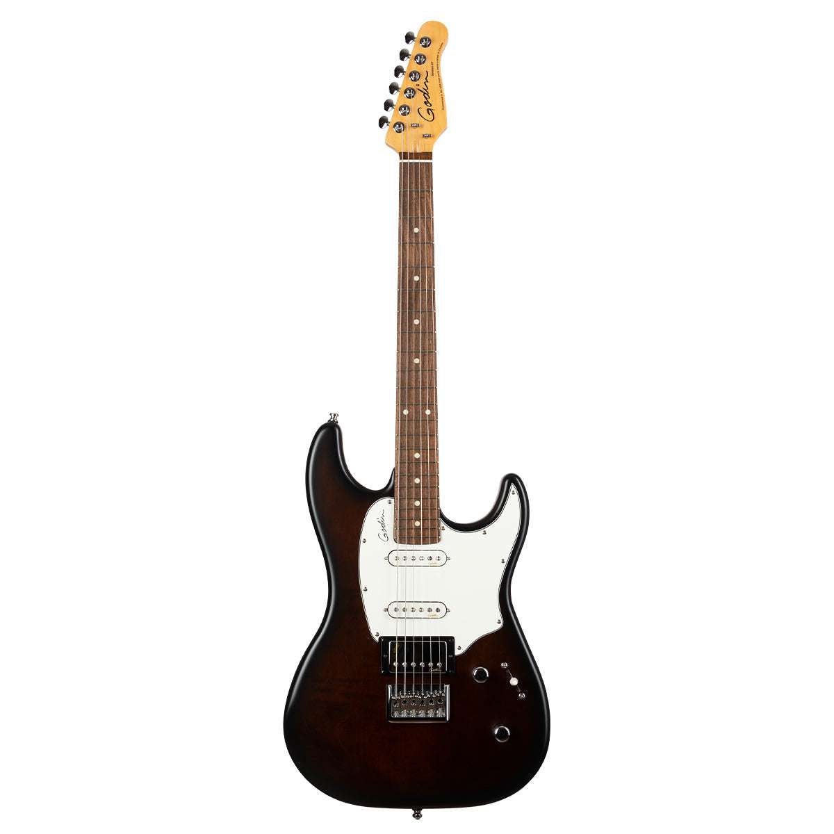 Godin Session HT Electric Guitar ~ Bourbon Burst RN - Richards Guitars Of Stratford Upon Avon