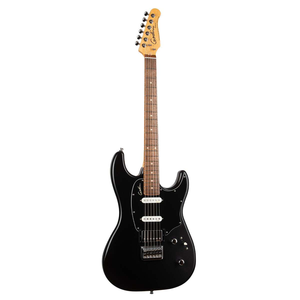Godin Session HT Electric Guitar ~ Matte Black RN - Richards Guitars Of Stratford Upon Avon