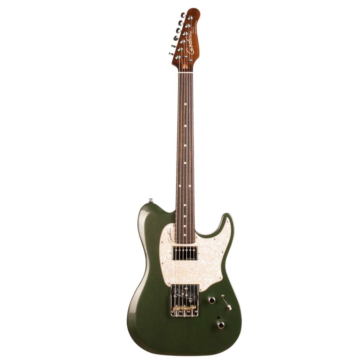 Godin Stadium 59 Electric Guitar ~ Desert Green RN - Richards Guitars Of Stratford Upon Avon