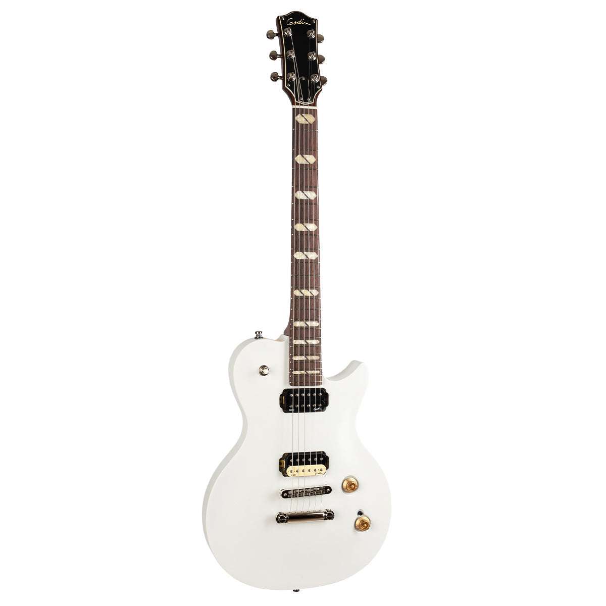 Godin Summit Classic HT Electric Guitar ~ Trans White - Richards Guitars Of Stratford Upon Avon