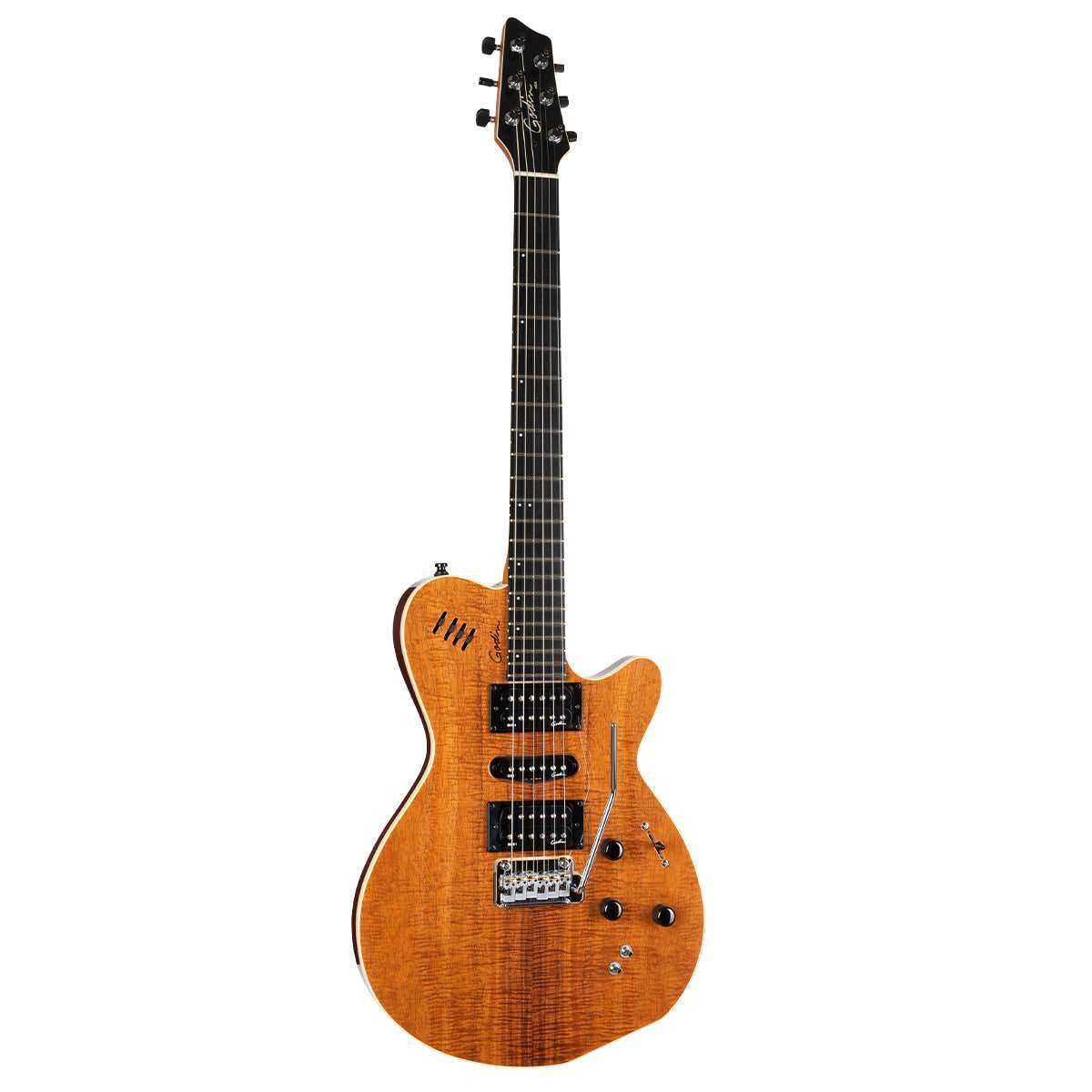Godin XTSA 3 Voice Electric Guitar ~ Koa Extreme HG - Richards Guitars Of Stratford Upon Avon