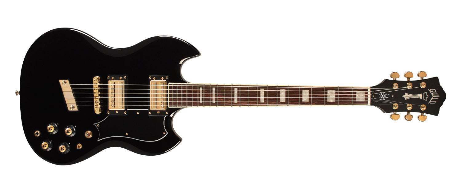 Guild KIM THAYIL POLARA - Black - NEW 2023 - Richards Guitars Of Stratford Upon Avon
