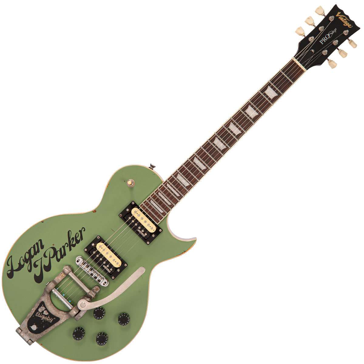 IN BUILD: – V100 ProShop Unique Electric Guitar ~ Logan J Parker - Richards Guitars Of Stratford Upon Avon