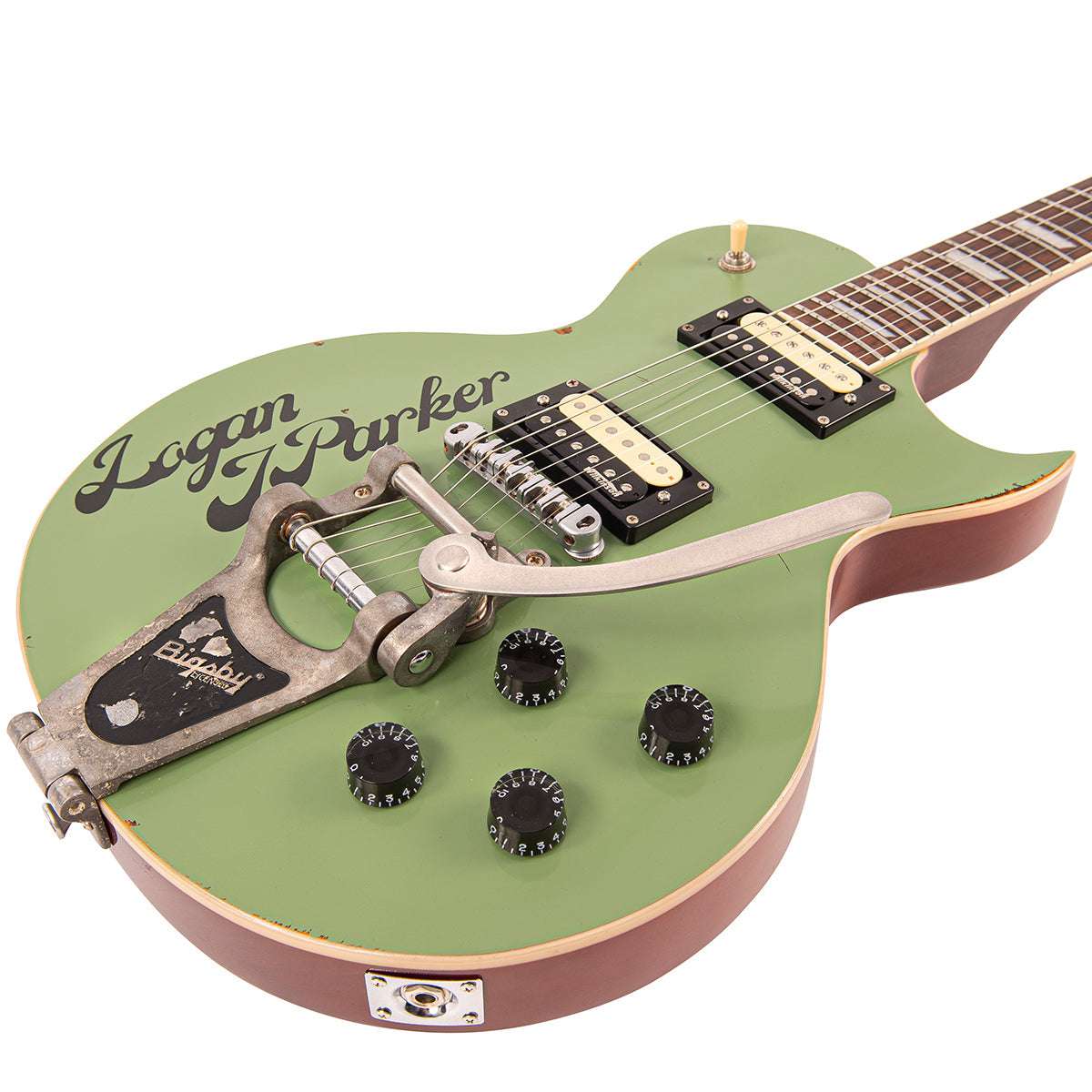 IN BUILD: – V100 ProShop Unique Electric Guitar ~ Logan J Parker - Richards Guitars Of Stratford Upon Avon