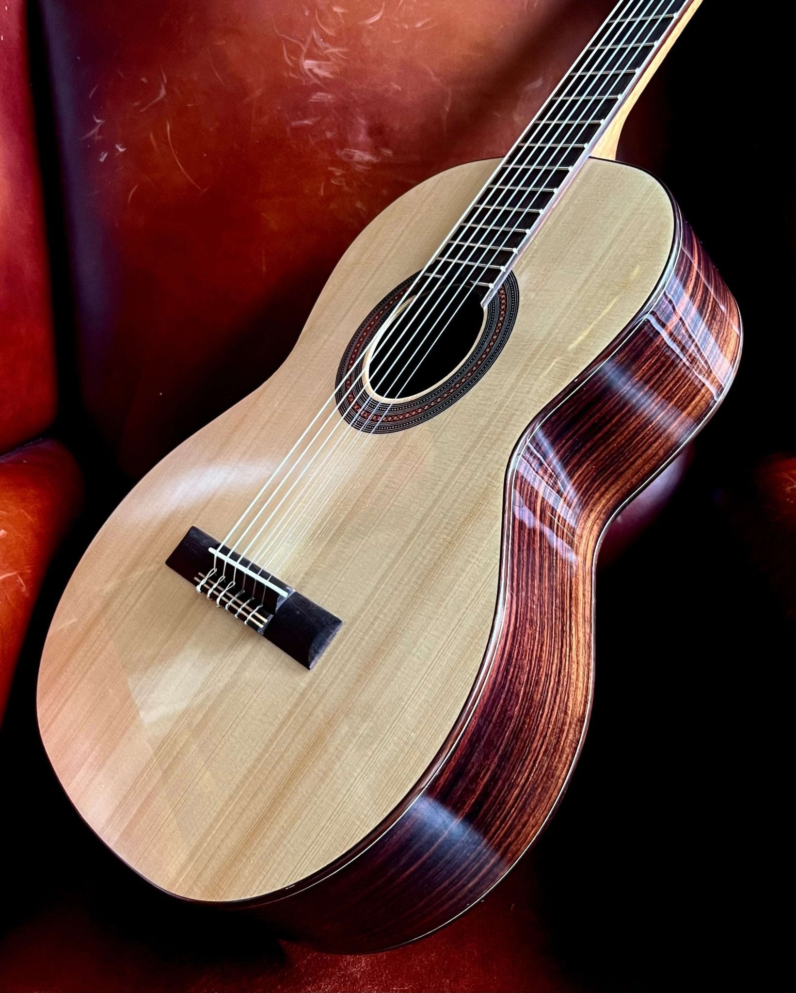 Kremona F65S, Solid Spruce, Indian Rosewood Veneer Hand Made Nylon Strung Guitar - Richards Guitars Of Stratford Upon Avon