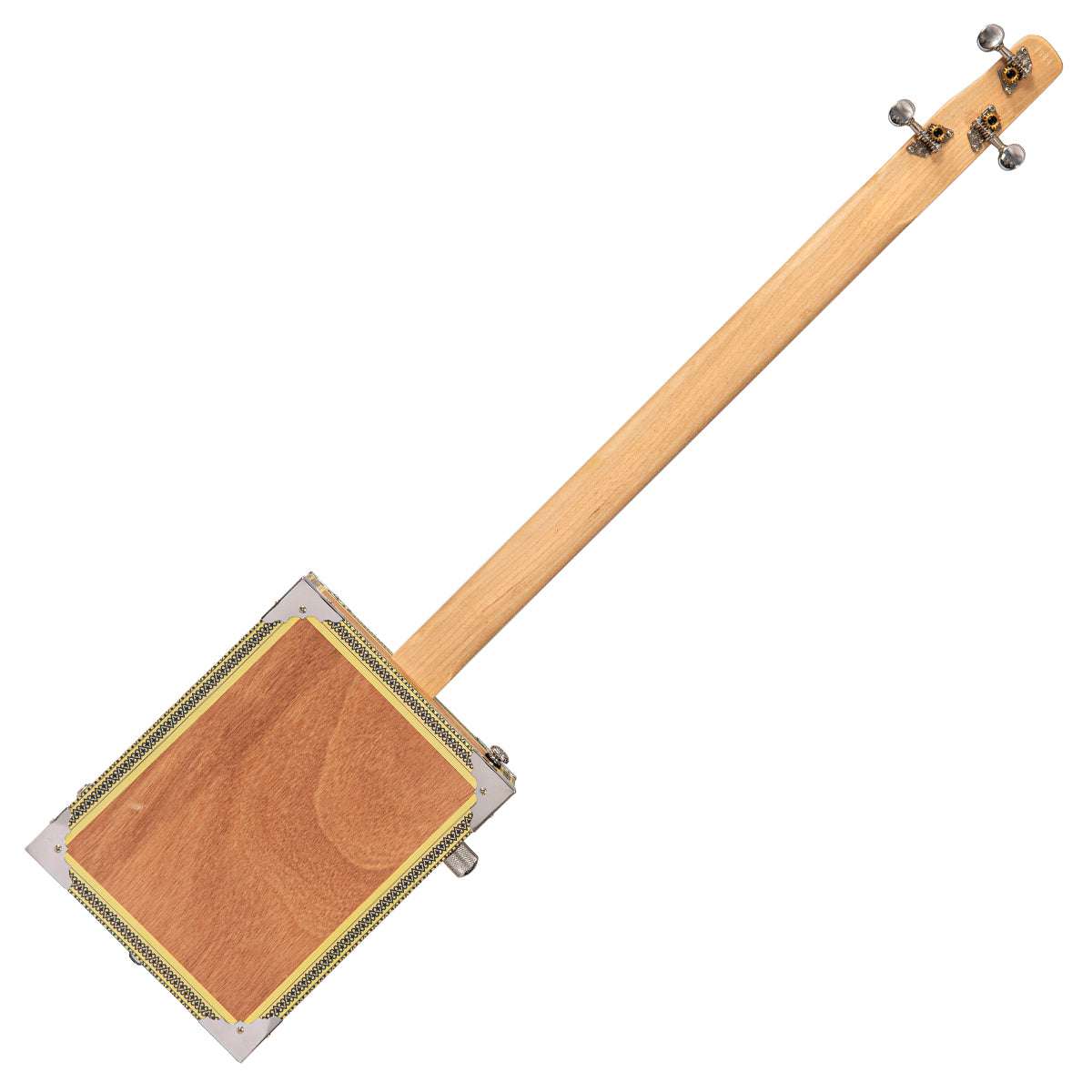 Lace Cigar Box Electric Guitar ~ 3 String ~ Deer Crossing - Richards Guitars Of Stratford Upon Avon