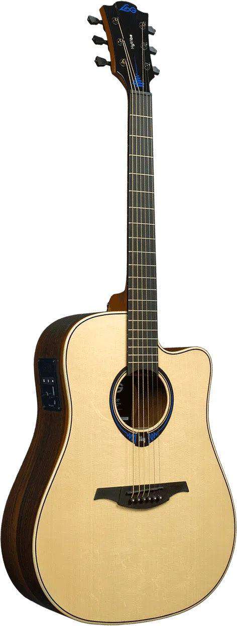 Lag HYVIBE 30 THV30DCE CUTAWAY Smart Guitar, GLOSSY,Inc Case - Richards Guitars Of Stratford Upon Avon