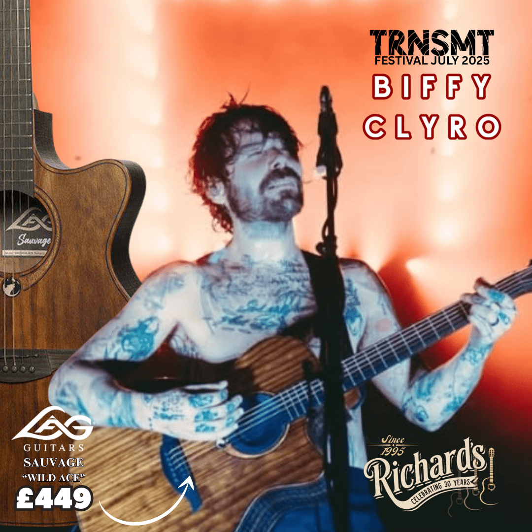 LAG Sauvage Wild Ace Grand Auditorium Electro Acoustic Guitar - Richards Guitars Of Stratford Upon Avon