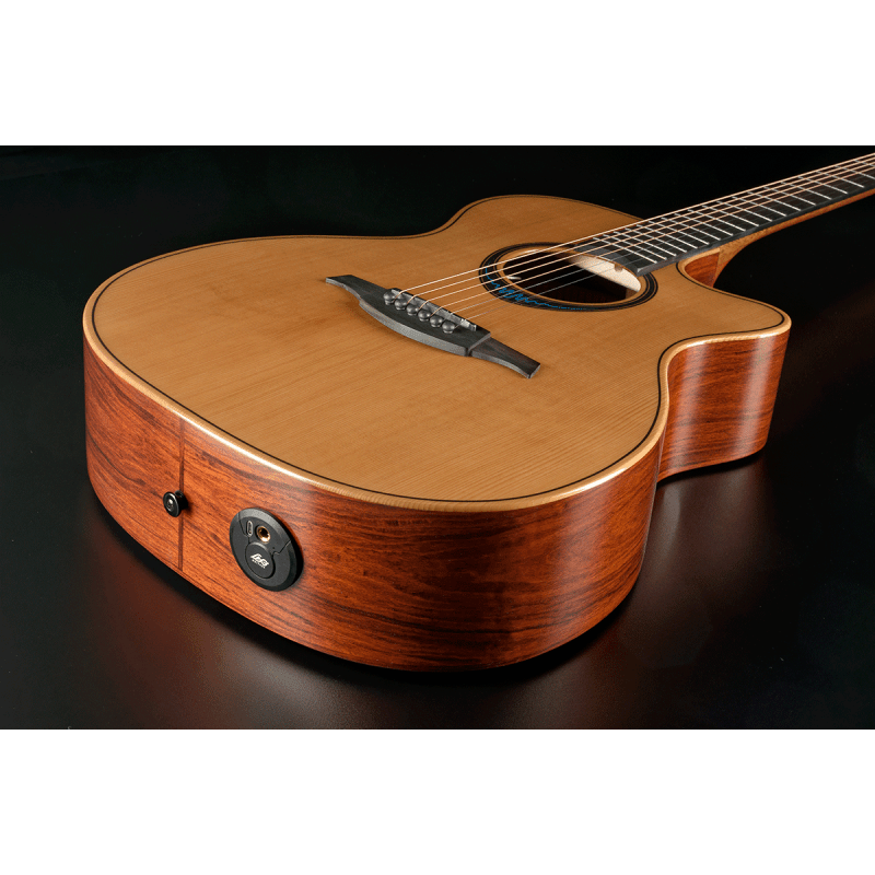 LAG TBW2ACE Bluewave 2 - Auditorium Cutaway Electro Acoustic Guitar - Richards Guitars Of Stratford Upon Avon