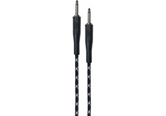 MOLDED JACK/MOLDED JACK GREY/BLACK 20FT/6M - Richards Guitars Of Stratford Upon Avon