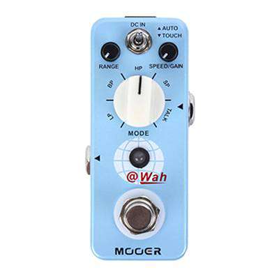 MOOER @WAH DIGITAL AUTO WAH PEDAL - Richards Guitars Of Stratford Upon Avon