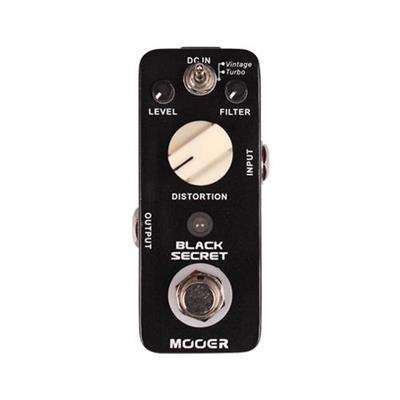 MOOER BLACK SECRET DISTORTION PEDAL - Richards Guitars Of Stratford Upon Avon