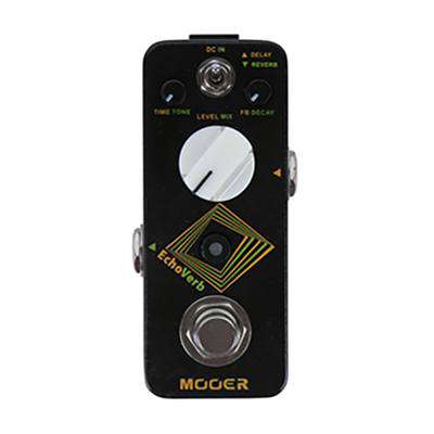 MOOER ECHOVERB DIGITAL DELAY & REVERB PEDAL - Richards Guitars Of Stratford Upon Avon