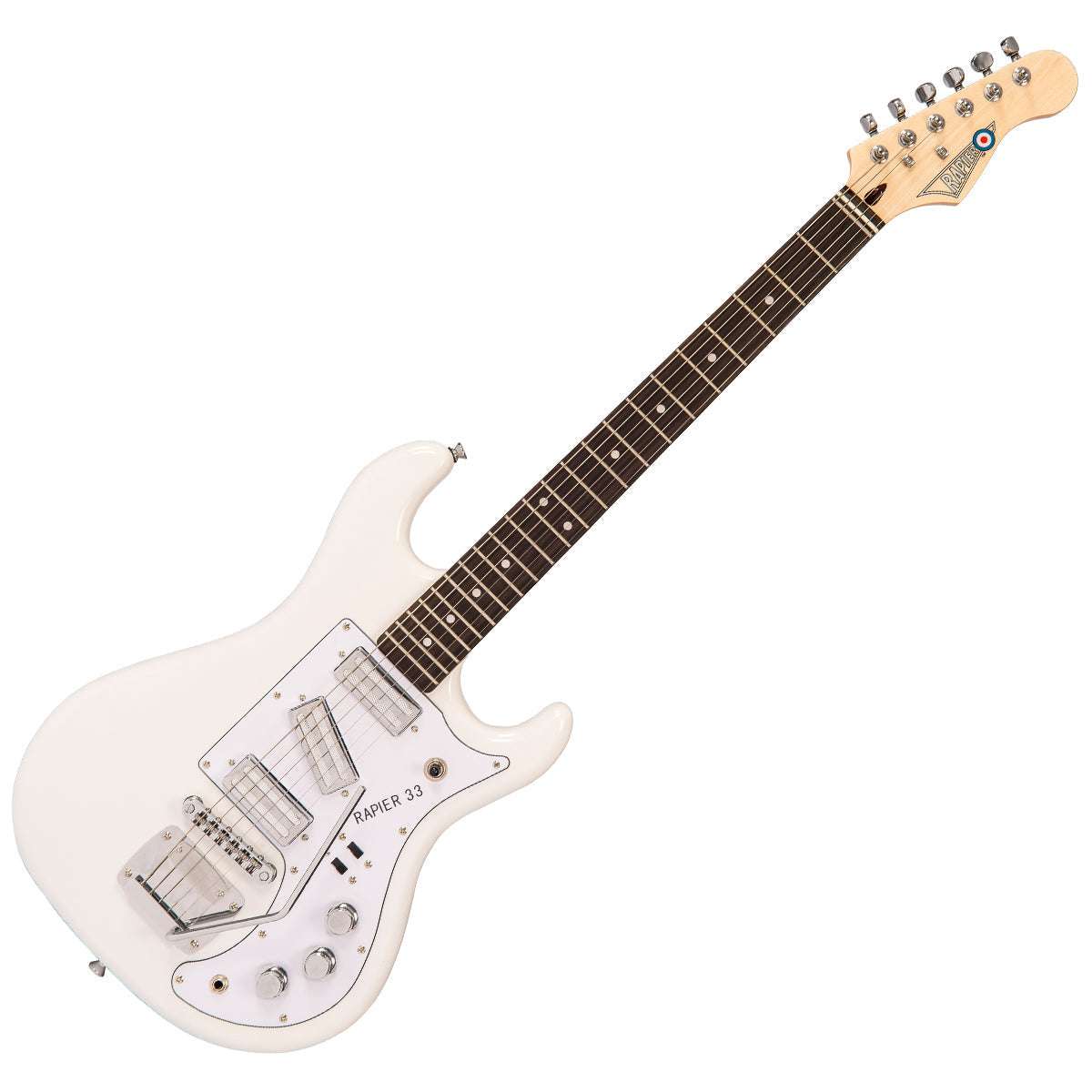 Rapier 33 Electric Guitar ~ Artic White - Richards Guitars Of Stratford Upon Avon