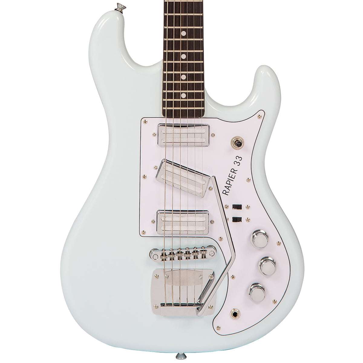Rapier 33 Electric Guitar ~ Daphne Blue - Richards Guitars Of Stratford Upon Avon