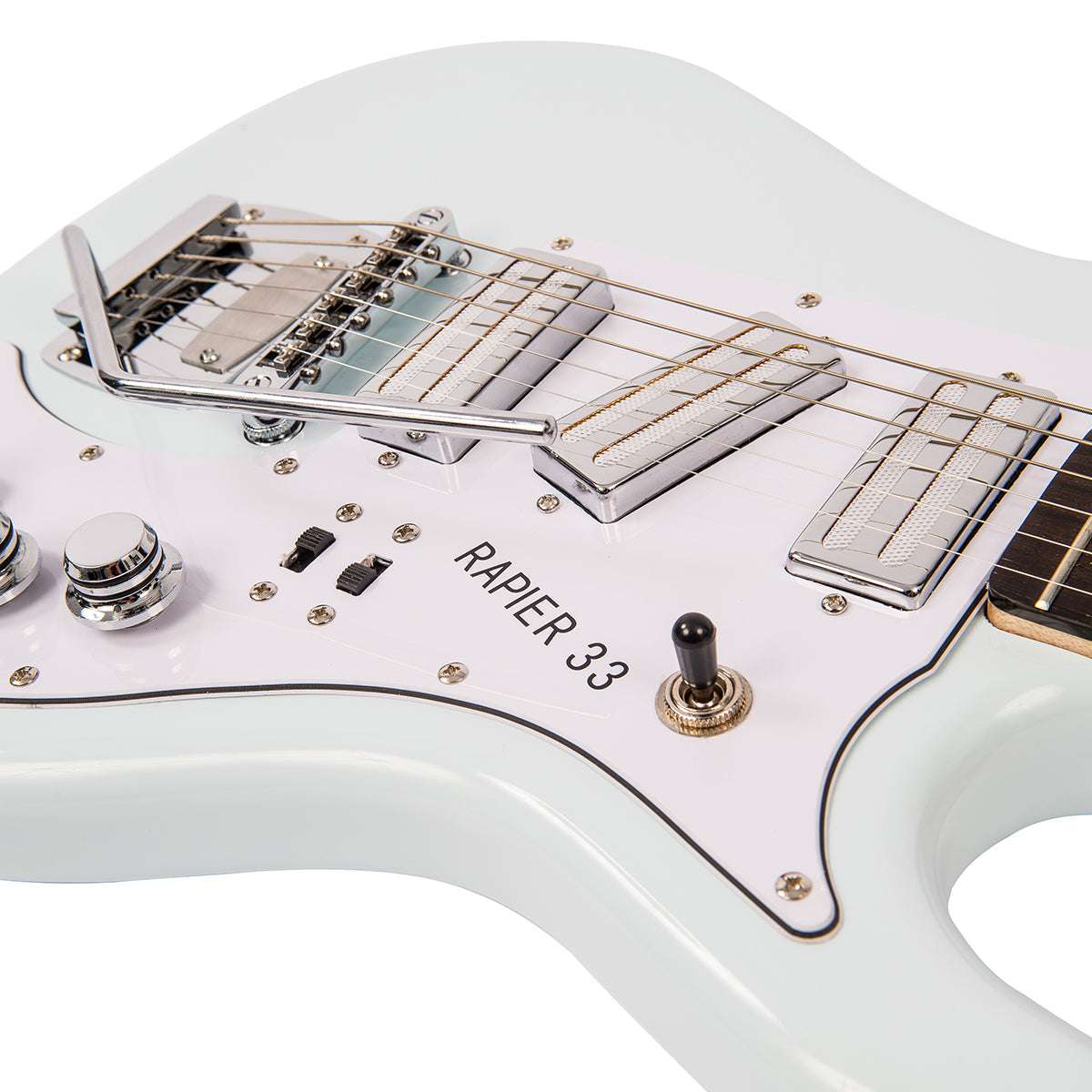 Rapier 33 Electric Guitar ~ Daphne Blue - Richards Guitars Of Stratford Upon Avon