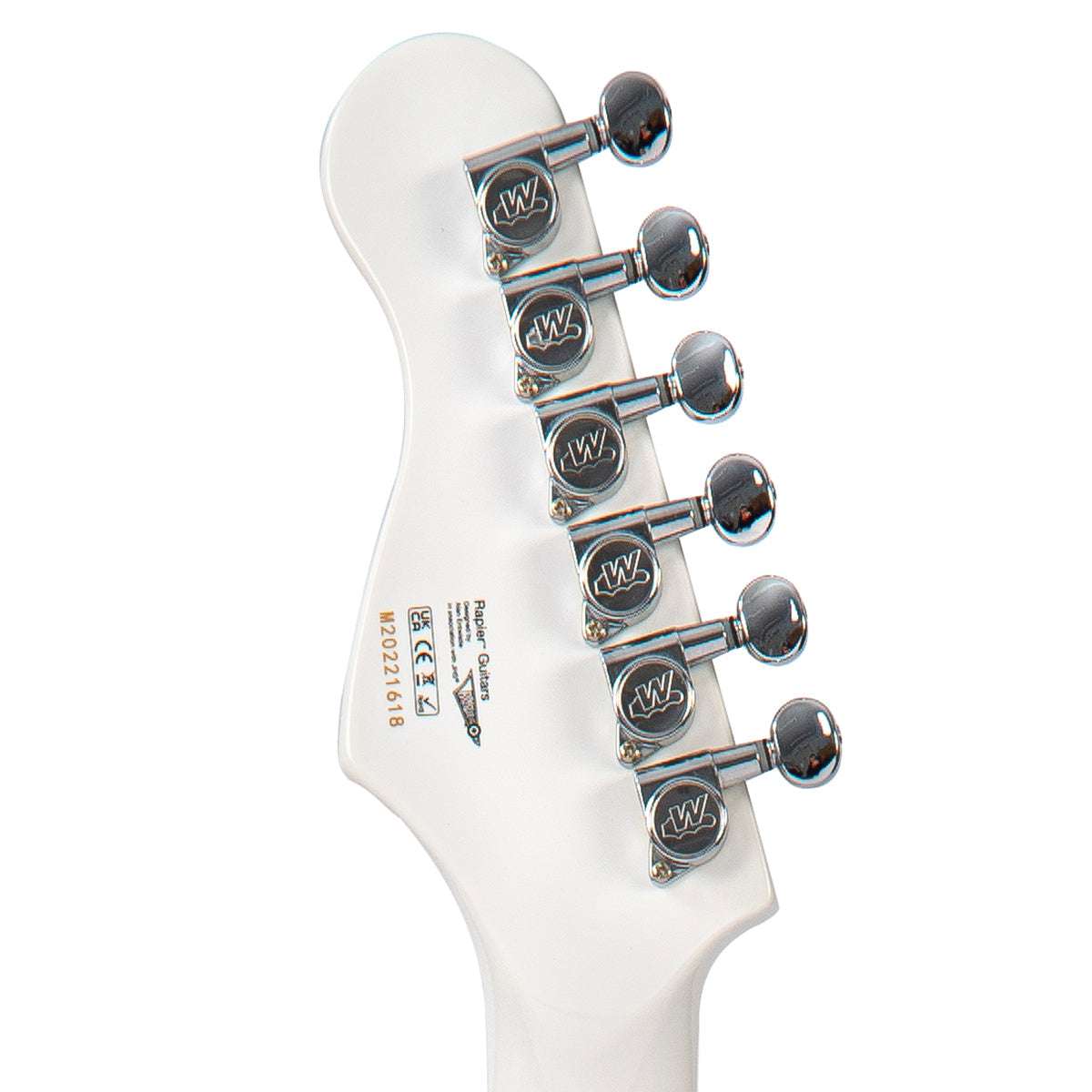 Rapier Deluxe Electric Guitar ~ Arctic White - Richards Guitars Of Stratford Upon Avon