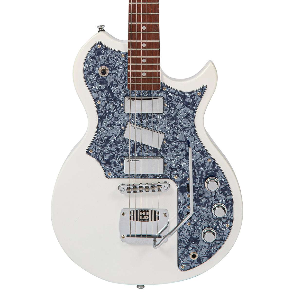 Rapier Deluxe Electric Guitar ~ Arctic White - Richards Guitars Of Stratford Upon Avon