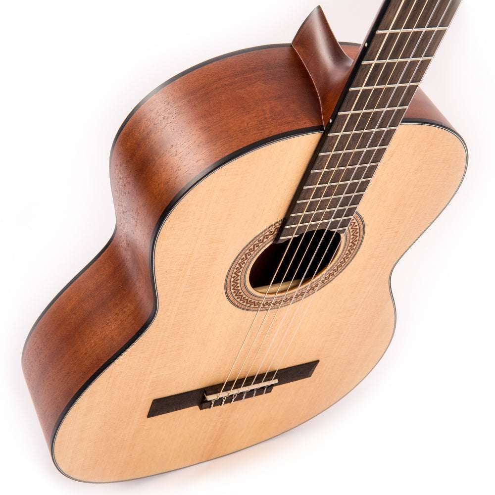 Santos Martinez Estudio Classic Guitar ~ Natural Satin - Richards Guitars Of Stratford Upon Avon