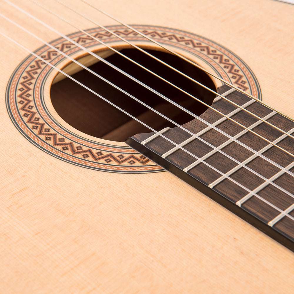 Santos Martinez Estudio Classic Guitar ~ Natural Satin - Richards Guitars Of Stratford Upon Avon