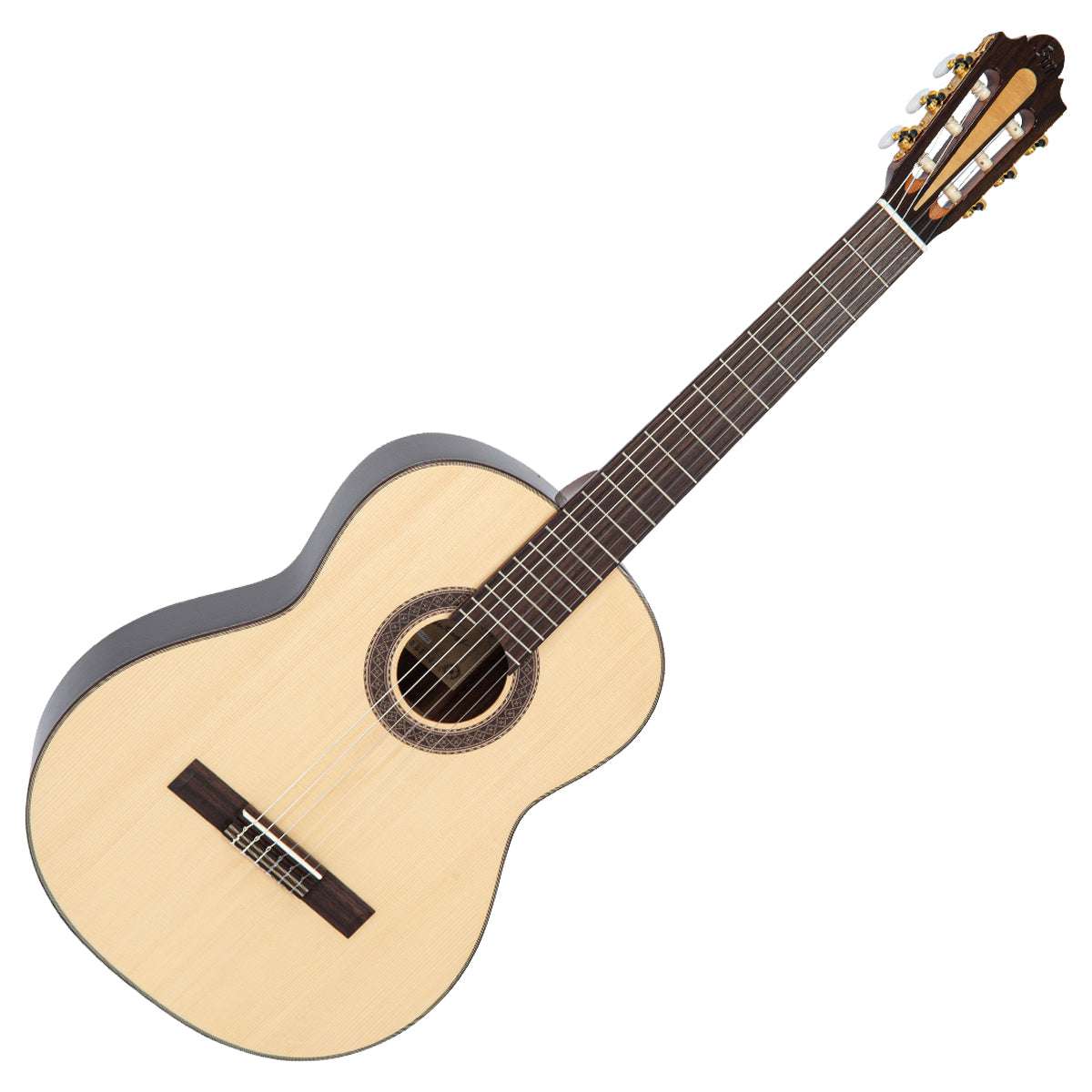 Santos Martinez Raymond Burley Signature Classic Guitar with Deluxe Guitar Bag - Richards Guitars Of Stratford Upon Avon