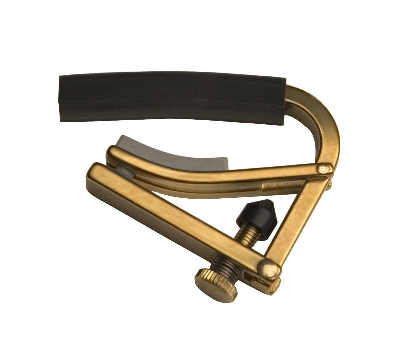 Shubb Original Electric Guitar Capo ~ Brass - Richards Guitars Of Stratford Upon Avon