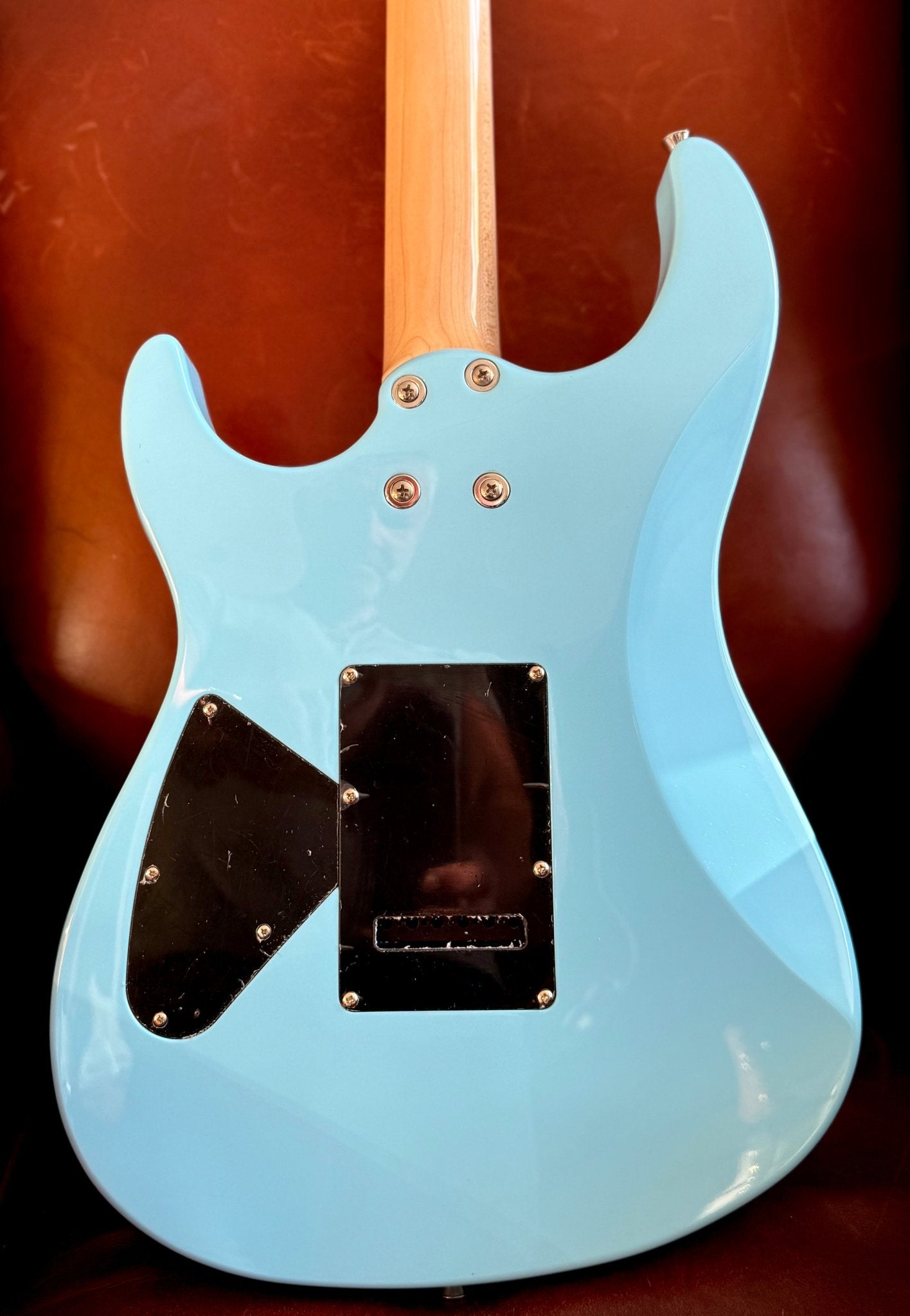 Vintage V6M24 ReIssued Electric Guitar ~ Laguna Blue - Richards Guitars Of Stratford Upon Avon
