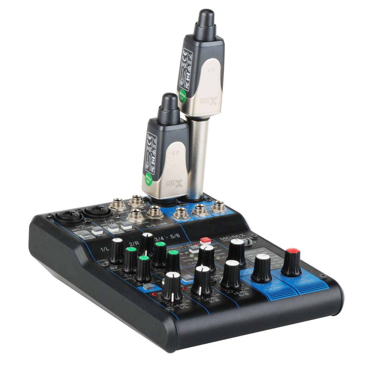 Xvive Dual U3 Wireless System for Audio - Richards Guitars Of Stratford Upon Avon