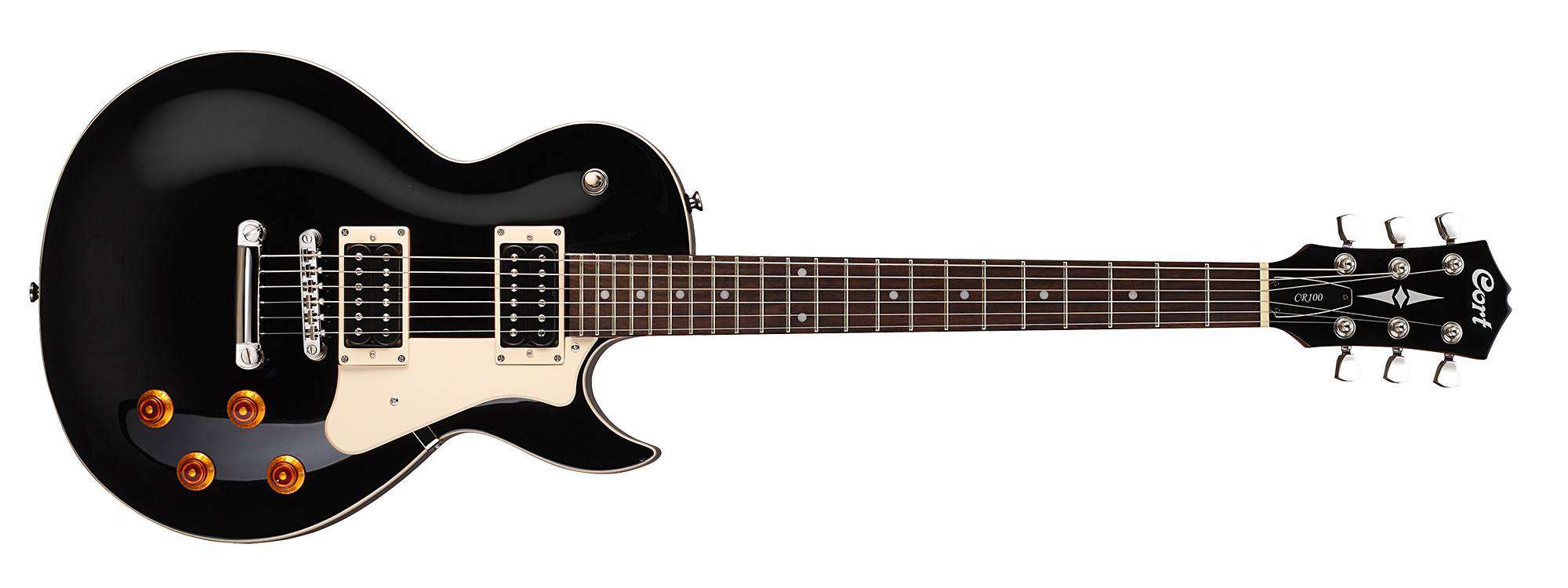 Cort CR100 Black, Guitare électrique en vente chez Richards Guitars.