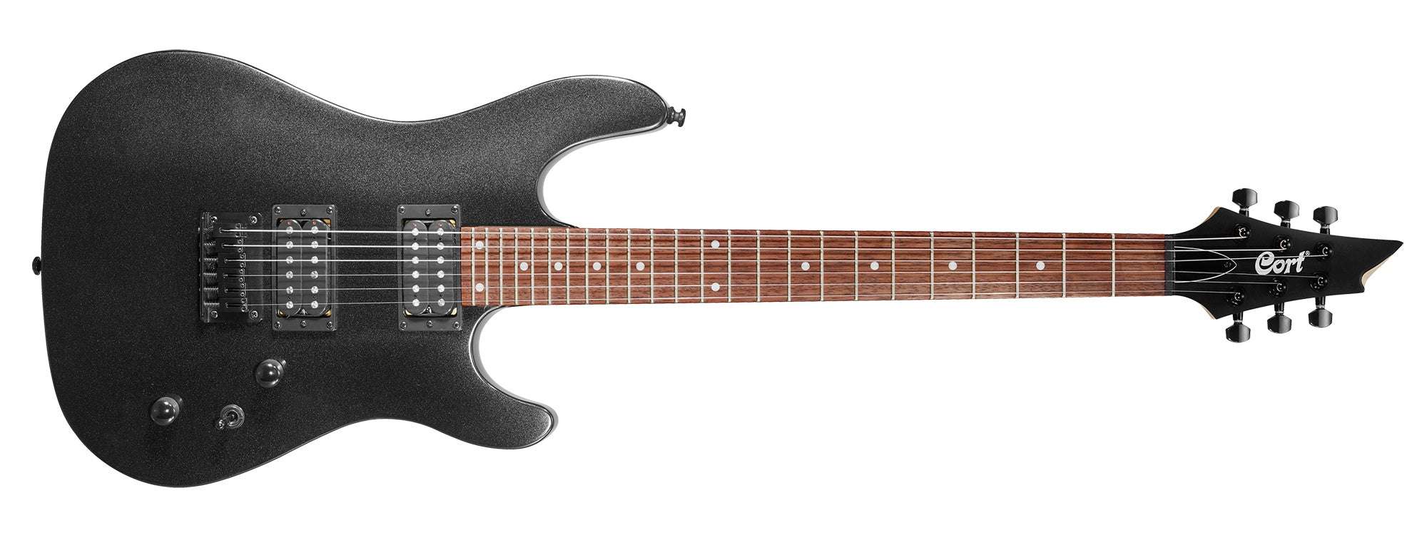 Cort KX100 Black Metallic, Guitare électrique en vente chez Richards Guitars.