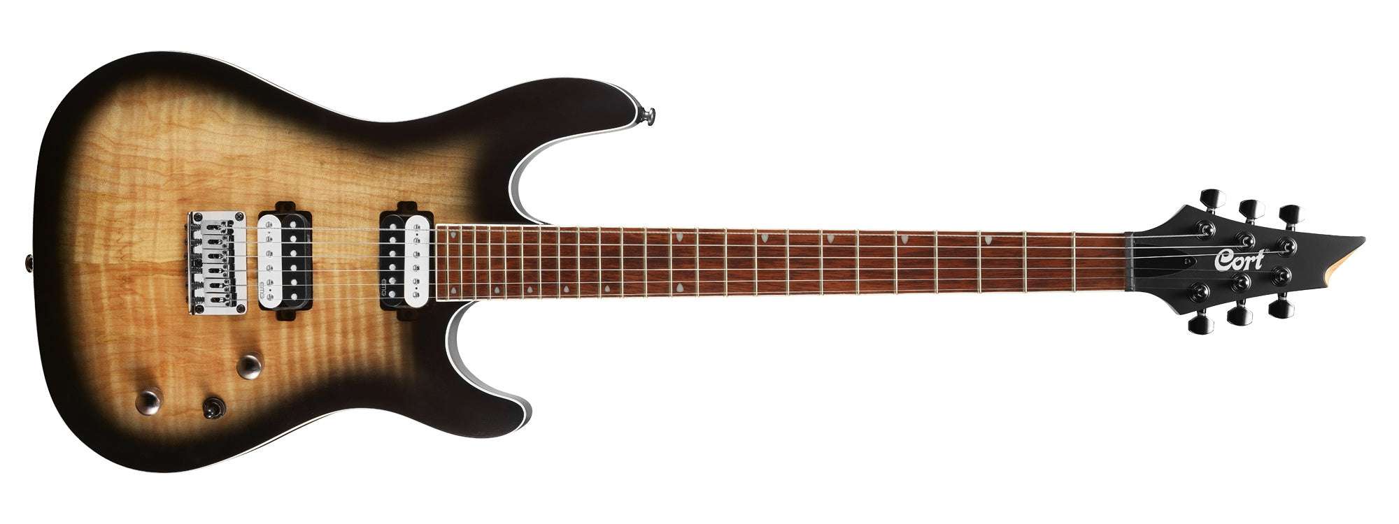 Cort KX300 Open Pore Raw Burst, Electric Guitar for sale at Richards Guitars.