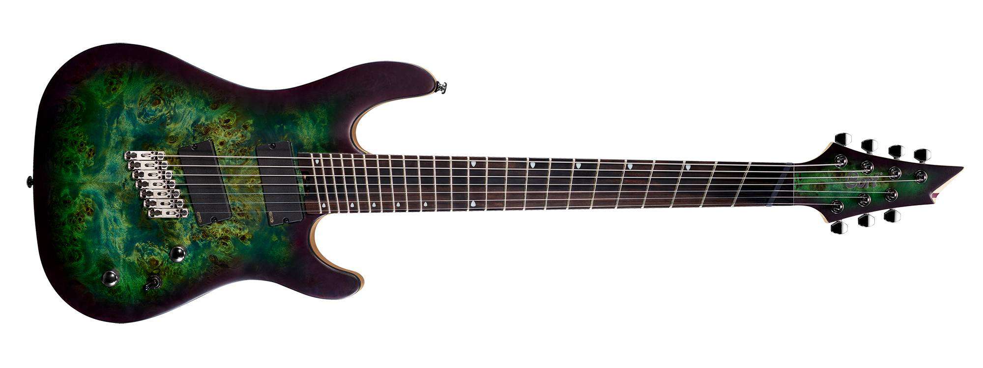 Cort KX507MS Stardust Green, Guitare électrique en vente chez Richards Guitars.