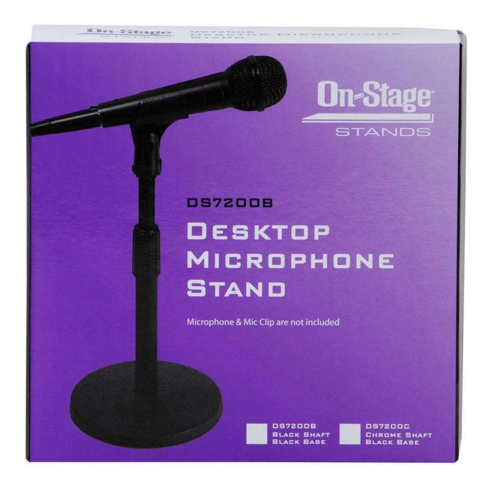 On-Stage Desktop Microphone Stand, for sale at Richards Guitars.
