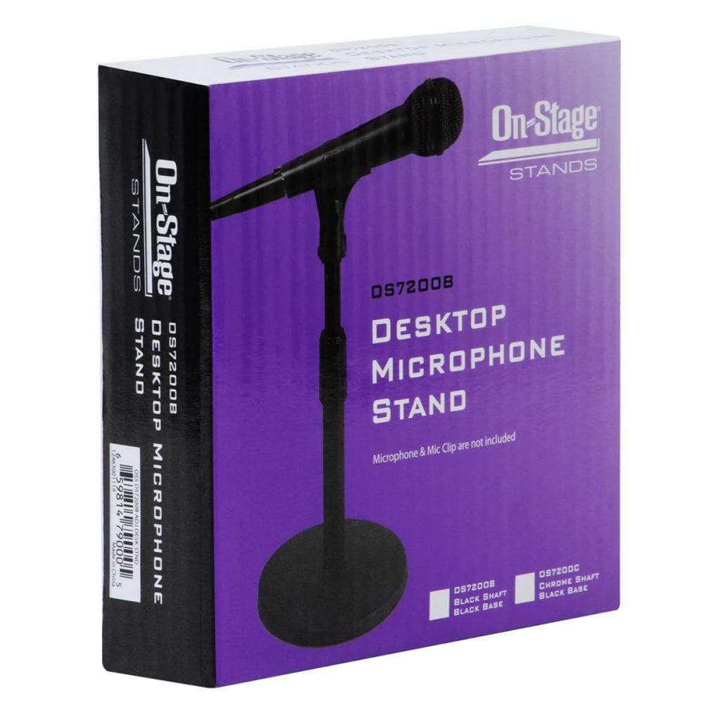On-Stage Desktop Microphone Stand, for sale at Richards Guitars.