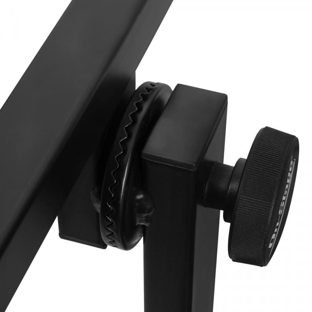 On-Stage Pro Heavy-Duty Folding-Z Keyboard Stand, for sale at Richards Guitars.