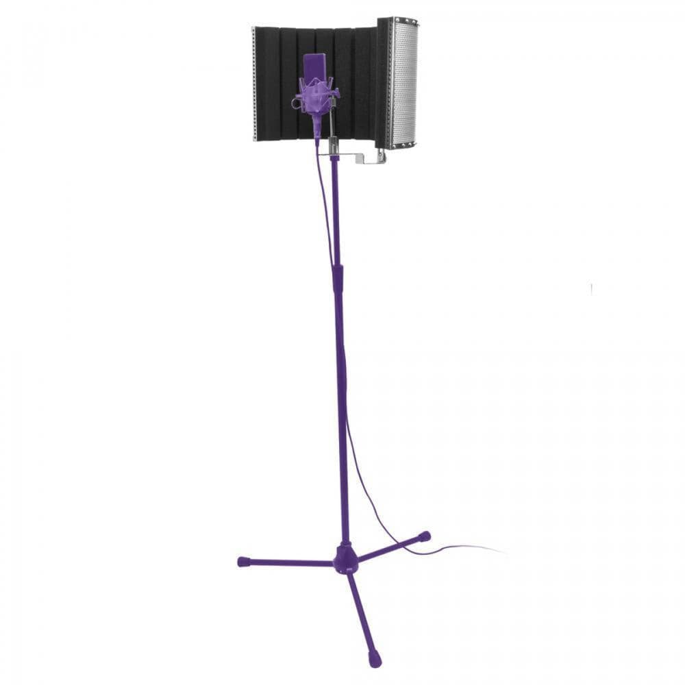 Bouclier d'isolation pour microphone de studio On-Stage, en vente chez Richards Guitars.