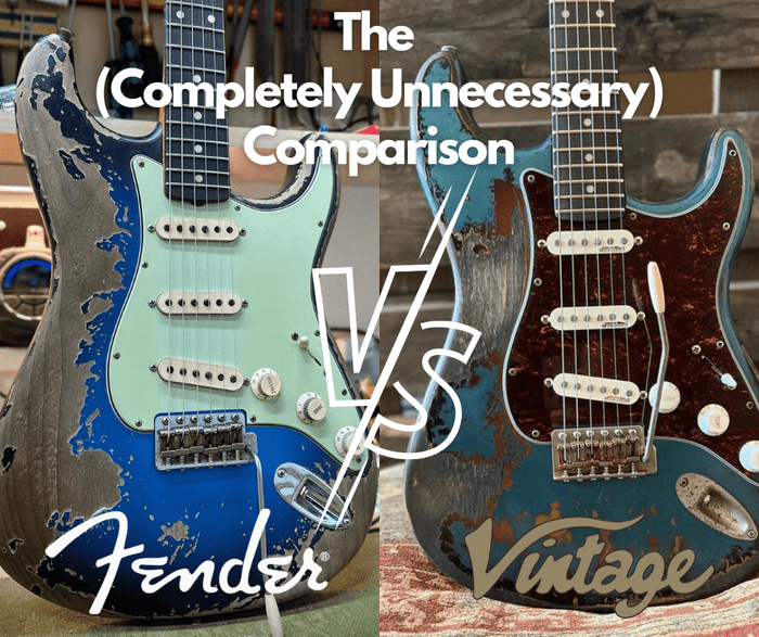 Fender Custom Shop Relic OR Vintage ProShop?  The Unnecessary Comparison - Richards Guitars Of Stratford Upon Avon