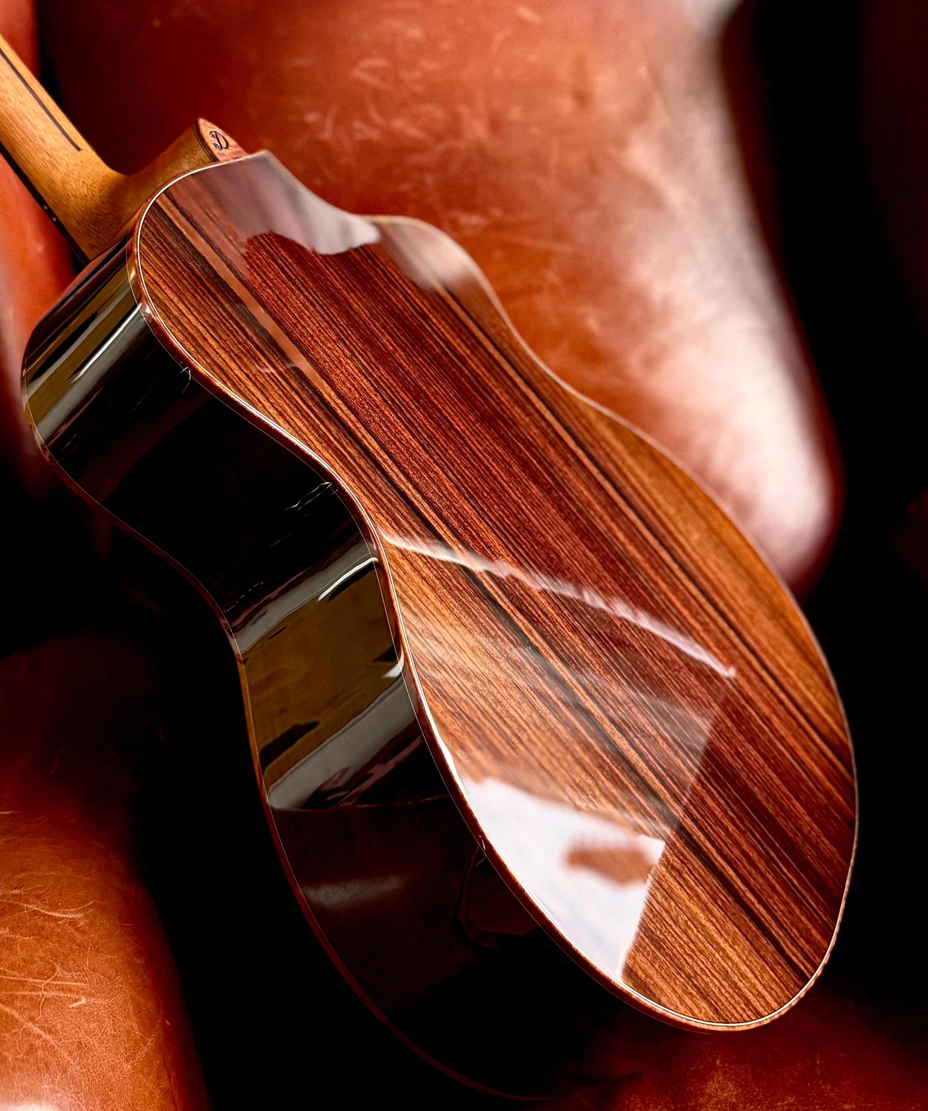 Dowina RoNY New York Rosewood GAC Custom Cedar Top Left Handed.  Boutique Guitars At Their Finest!